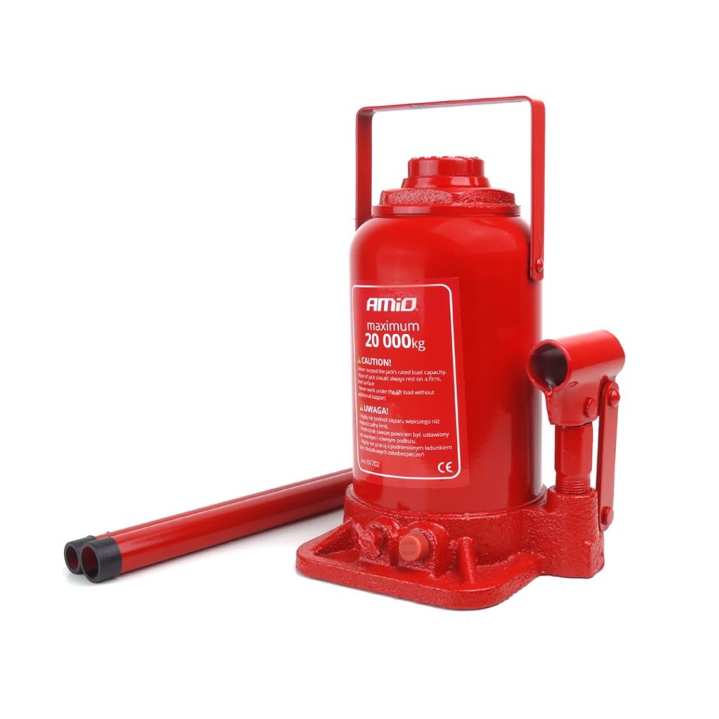 Εικόνα 1 από 3 — Amio – Γρύλος Υδραυλικός 20000kg 235-440mm – Ασφαλής Ανύψωση & Έλεγχος Υψηλού Φορτίου – 1 Τεμ. (01702/AM)