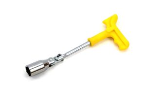 Amio - Μπουζόκλειδο T-Handle 21mm για Εύκολο Λύσιμο και Σφίξιμο Μπουζί με Σταθερό Κράτημα και Άνετη Χρήση - 1 Τεμ. (01720/AM)