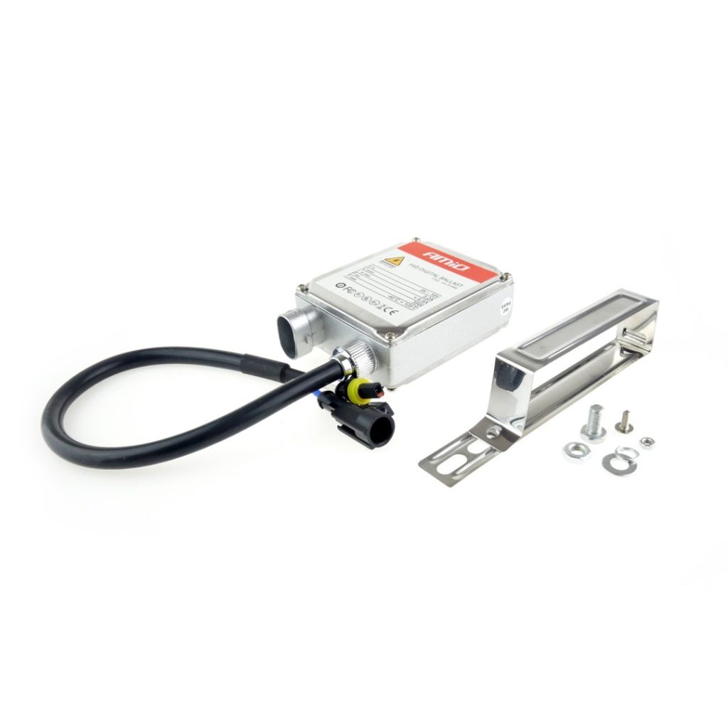 Εικόνα 1 από 2 — Amio – Kit Xenon H4-1 6000K 35W 12V με ballast 1103 για ισχυρό λευκό φωτισμό μονής σκάλας και καθαρή δέσμη με μεγαλύτερη διάρκεια ζωής – 1 Σετ (01835/AM)