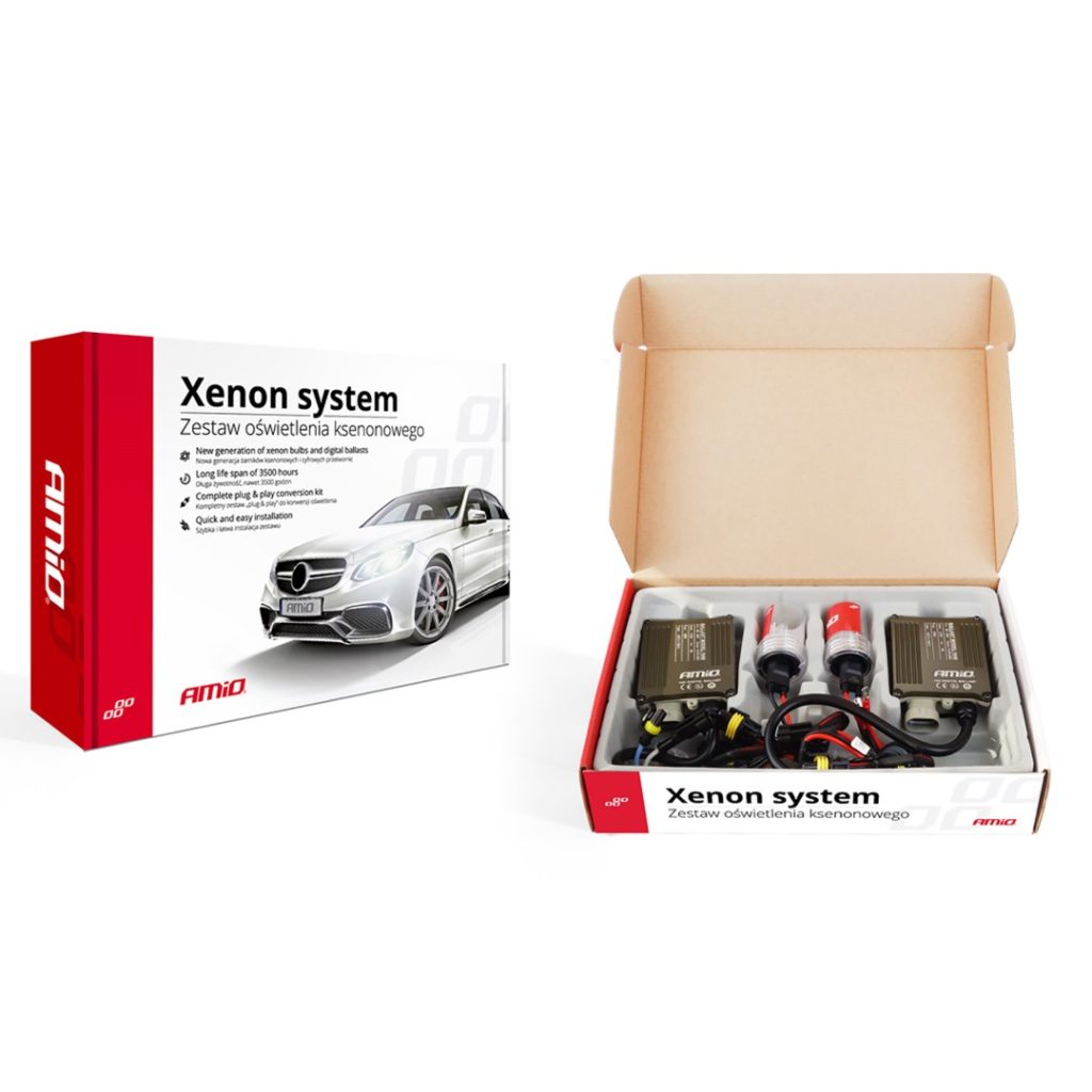 Εικόνα 2 από 2 — Amio – Kit Xenon H7M 6000K 35W CANBUS 12V με S1068 ballast για ισχυρό λευκό φωτισμό και σταθερή λειτουργία χωρίς σφάλματα στο καντράν με μεγάλη διάρκεια ζωής – 1 Σετ (01910/AM)