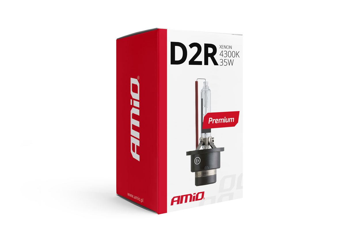 Εικόνα 1 από 1 — Amio – Λάμπα Xenon D2R 4300K 35W 12V Premium για αντικατάσταση εργοστασιακών και aftermarket xenon με φυσικό φωτισμό και σταθερή απόδοση χωρίς τροποποιήσεις – 1 Τεμ. (01970/AM)
