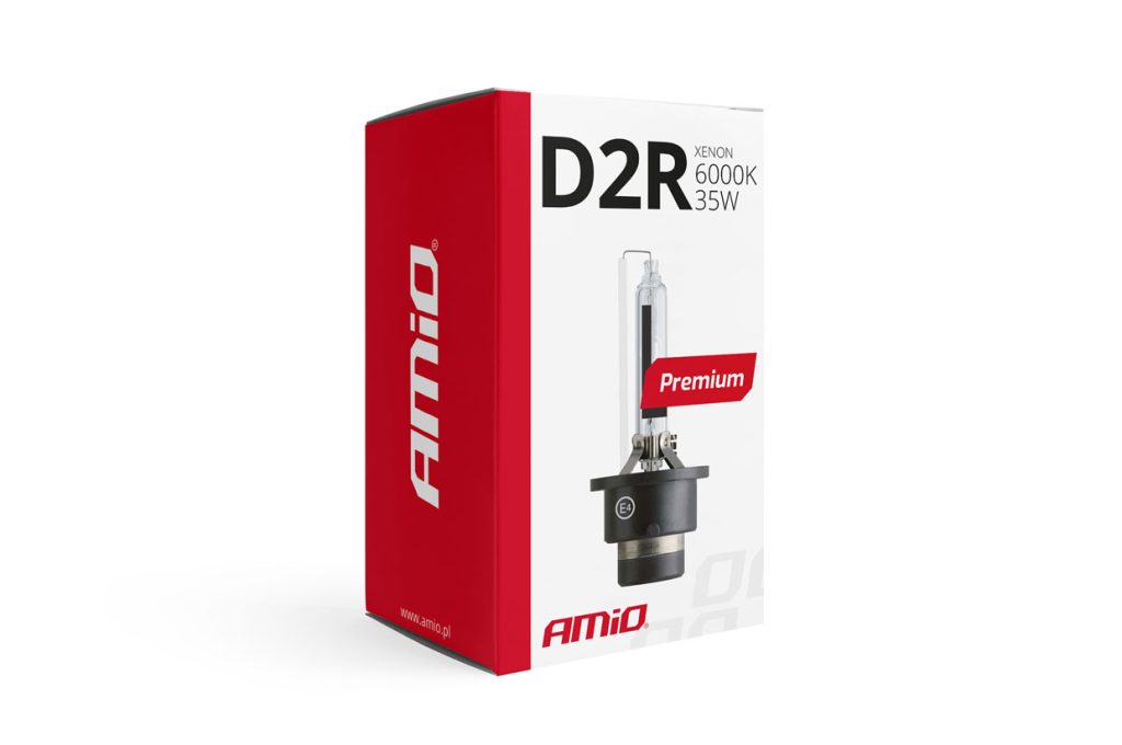Εικόνα 2 από 2 — Amio – Λάμπα Xenon D2R 6000K 35W 12V Premium για αντικατάσταση εργοστασιακών και aftermarket xenon με καθαρό λευκό φωτισμό και σταθερή απόδοση χωρίς τροποποιήσεις – 1 Τεμ. (01971/AM)