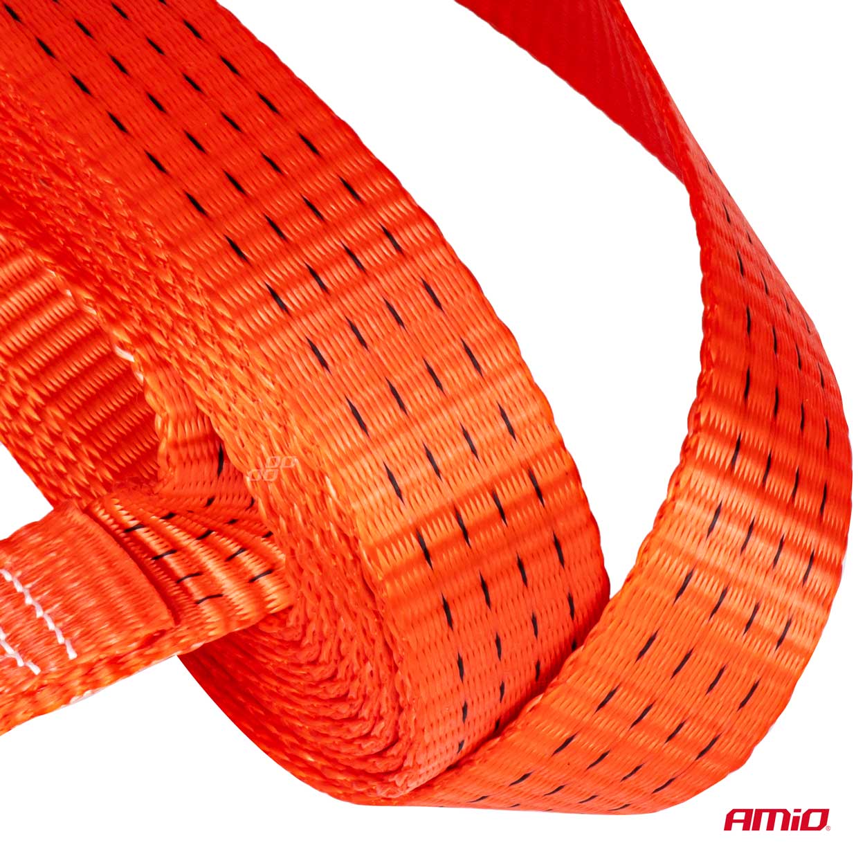Εικόνα 2 από 4 — Amio – Ιμάντας Ρυμούλκησης 4500kg 5m 35mm με γάντζους ασφαλείας για βαριά οχήματα με μεγαλύτερη απόσταση και ανθεκτική κατασκευή για αξιόπιστη ρυμούλκηση – 1 Τεμ. (02012/AM)