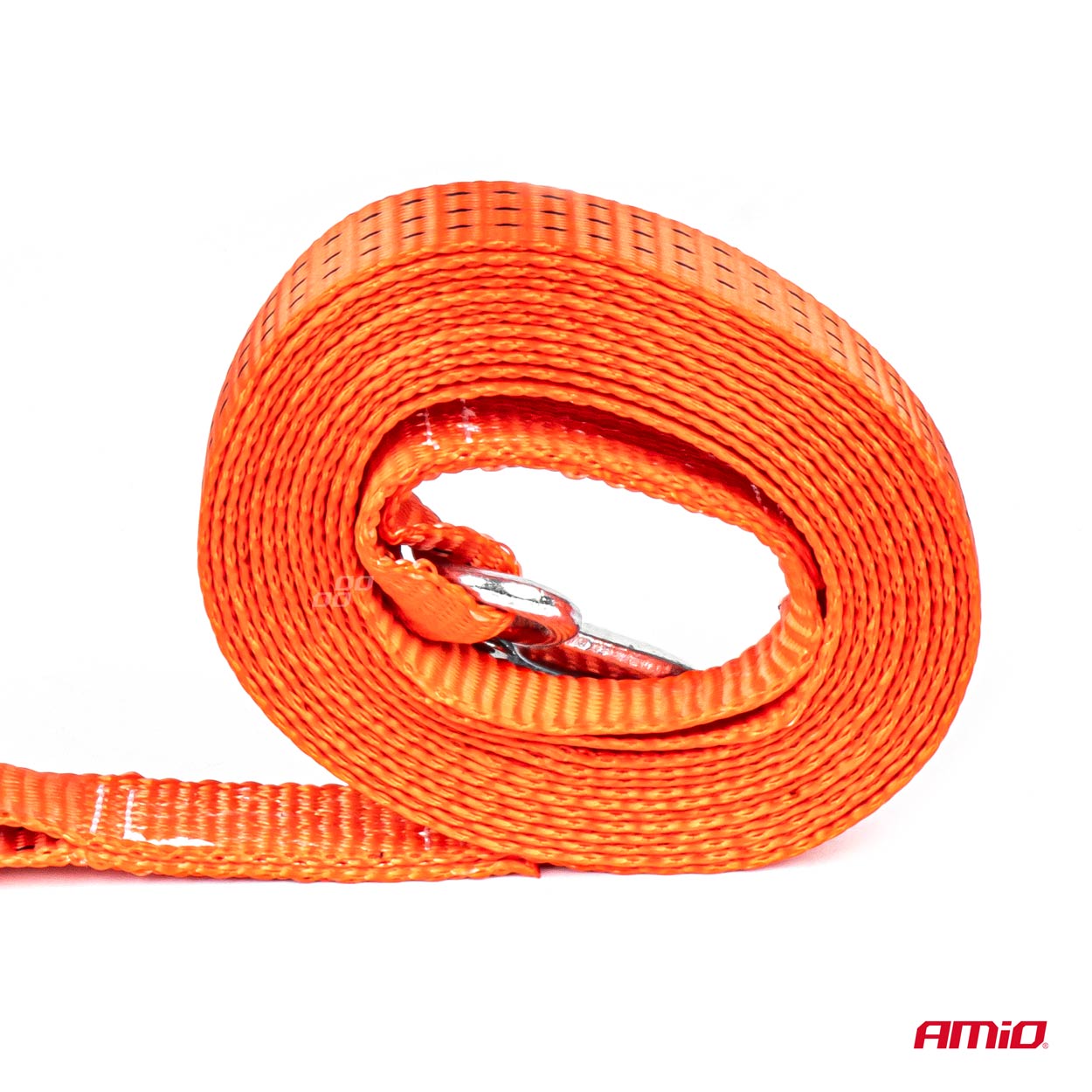 Εικόνα 4 από 4 — Amio – Ιμάντας Ρυμούλκησης 4500kg 5m 35mm με γάντζους ασφαλείας για βαριά οχήματα με μεγαλύτερη απόσταση και ανθεκτική κατασκευή για αξιόπιστη ρυμούλκηση – 1 Τεμ. (02012/AM)