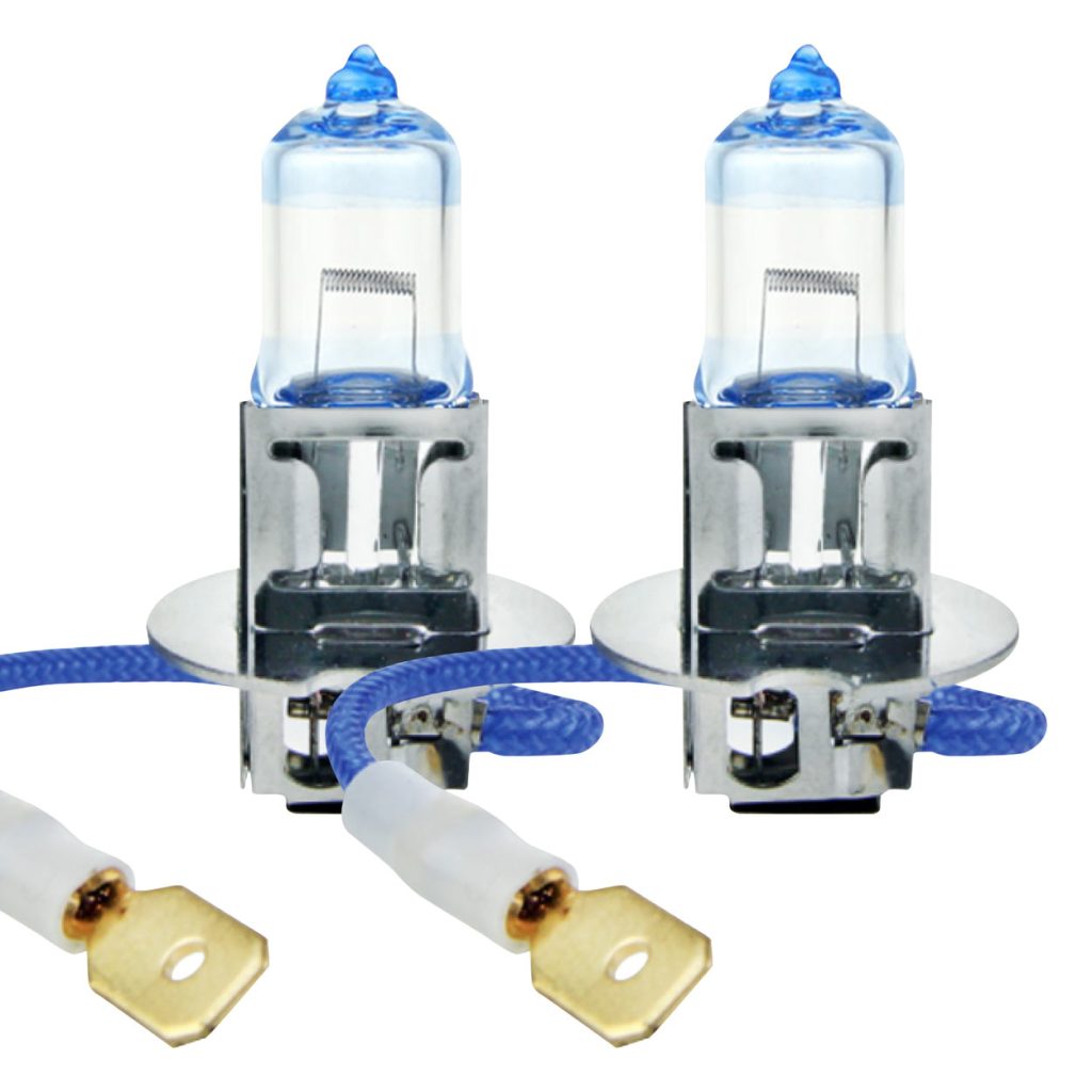 Εικόνα 2 από 5 — Amio – Λάμπες Αλογόνου H3 12V 55W PK22s Lumitec Limited +130% έως 40m με λευκό φως 4300K για βελτιωμένη ορατότητα και ασφαλή οδήγηση με έγκριση E1 – 2 Τεμ. (02102/AM)