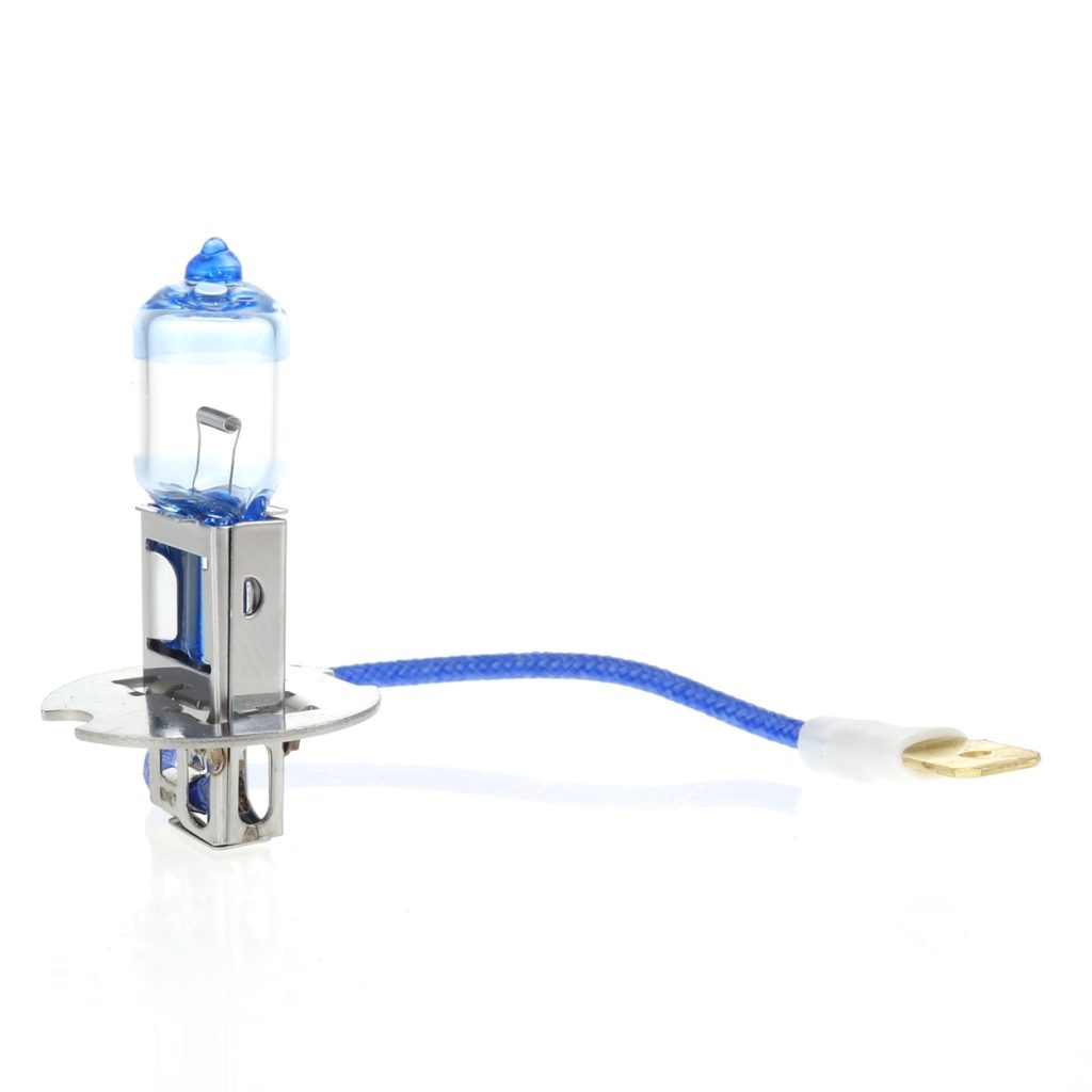 Εικόνα 3 από 5 — Amio – Λάμπες Αλογόνου H3 12V 55W PK22s Lumitec Limited +130% έως 40m με λευκό φως 4300K για βελτιωμένη ορατότητα και ασφαλή οδήγηση με έγκριση E1 – 2 Τεμ. (02102/AM)