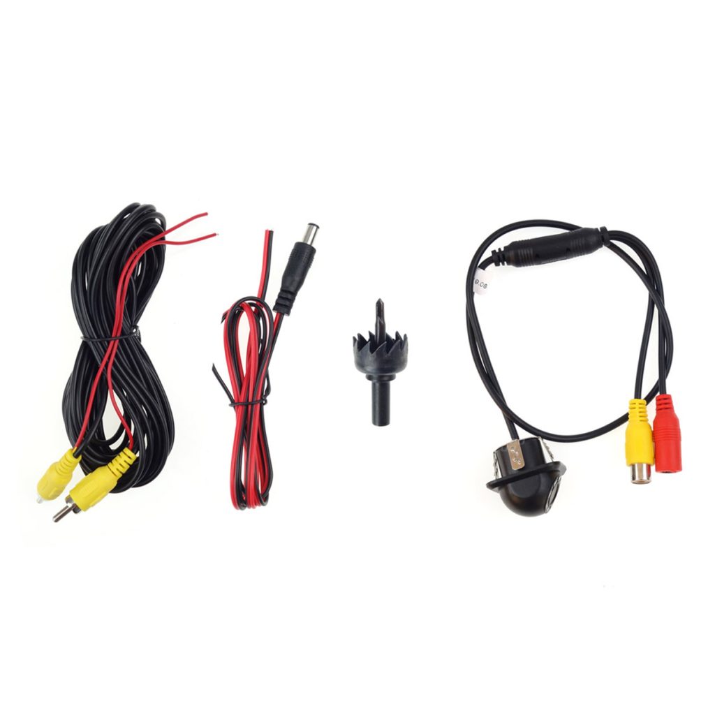 Εικόνα 2 από 5 — Amio – Κάμερα οπισθοπορείας HD-305 LED Night Vision 18mm, αναβαθμίστε την ασφάλεια στάθμευσης με φωτισμό διόδων για τέλεια ορατότητα ακόμη και στο απόλυτο σκοτάδι – 1 Τεμ. (02165/AM)