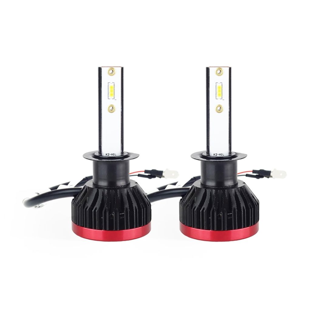 Εικόνα 1 από 4 — AMiO – LED H1 BF-Series 6.000K, αναβαθμίστε τον φωτισμό του οχήματός σας με ισχύ 50W και απόδοση 3.100lm για καθαρή ορατότητα – 2 Τεμ. (02240/AM)