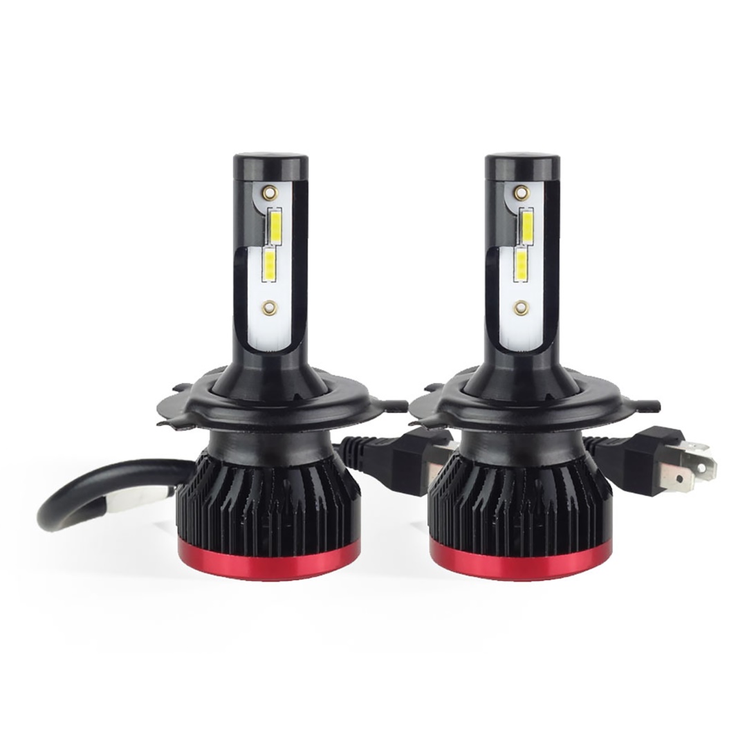 Εικόνα 1 από 2 — AMiO – LED H4/H19 BF-Series 6.000K, αναβαθμίστε τον φωτισμό του οχήματός σας με ισχύ 50W και απόδοση 3.100lm για καθαρή ορατότητα – 2 Τεμ. (02241/AM)