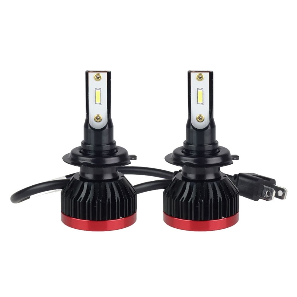 Εικόνα 1 από 5 — AMiO – LED H7 BF-Series 6.000K, απογειώστε τη νυχτερινή ορατότητα με ισχύ 50W και 3.100lm για κρυστάλλινο φωτισμό σε κάθε διαδρομή – 2 Τεμ. (02242/AM)