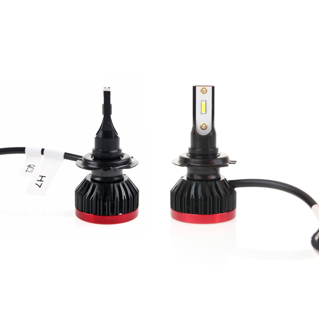 Εικόνα 2 από 5 — AMiO – LED H7 BF-Series 6.000K, απογειώστε τη νυχτερινή ορατότητα με ισχύ 50W και 3.100lm για κρυστάλλινο φωτισμό σε κάθε διαδρομή – 2 Τεμ. (02242/AM)