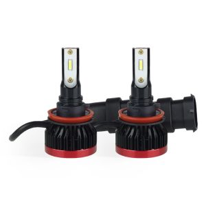 AMiO – LED H8/H9/H11/H16 BF-Series 6.000K, απογειώστε τη νυχτερινή ορατότητα με ισχύ 50W και 3.100lm για κρυστάλλινο φωτισμό σε κάθε διαδρομή – 2 Τεμ. (02245/AM)