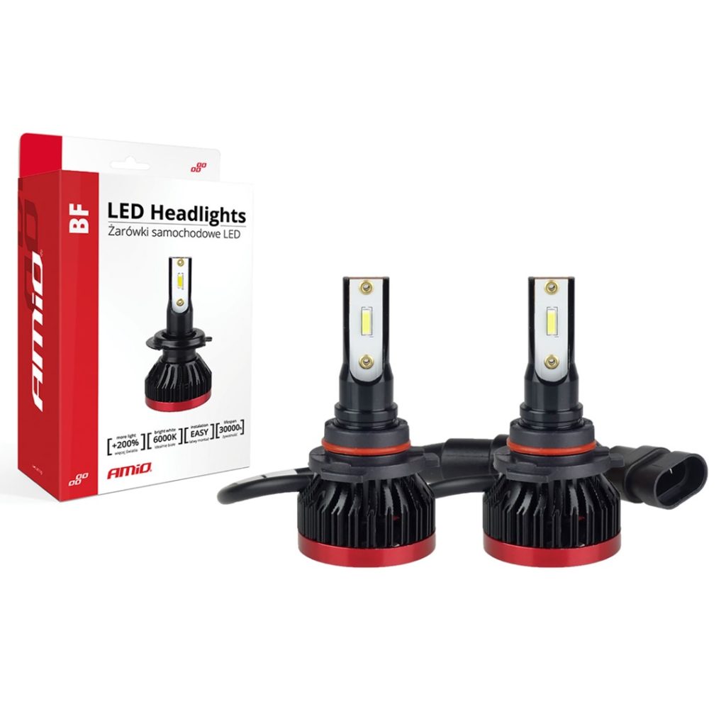 Εικόνα 2 από 2 — AMiO – LED HB4 9006 BF-Series 6.000K, απογειώστε τη νυχτερινή ορατότητα με ισχύ 50W και 3.100lm για κρυστάλλινο φωτισμό σε κάθε διαδρομή – 2 Τεμ. (02247/AM)