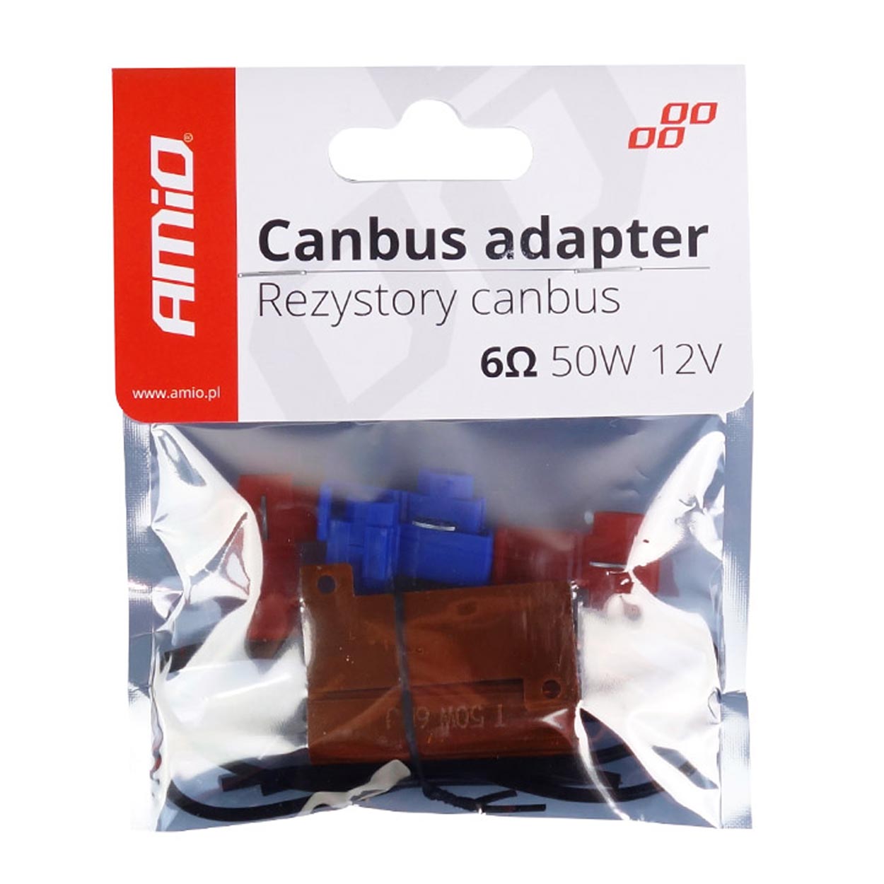 Εικόνα 4 από 4 — Amio – ΑΝΤΙΣΤΑΣΗ /CANCELLER/CAN-BUS 50W/6ohm 12V – 2 ΤΕΜ. (02452/AM)