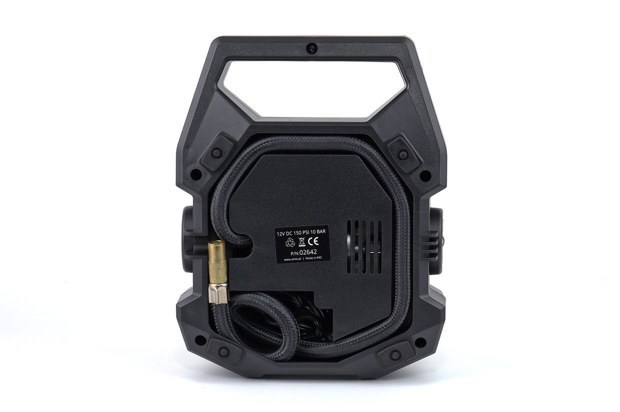 Εικόνα 3 από 7 — Amio – ΚΟΜΠΡΕΣΕΡ ΑΕΡΑ 12V 10bar/150psi ΜΕ 3 ΑΝΤΑΠΤΟΡΕΣ ΚΑΙ ΨΗΦΙΑΚΗ ΕΝΔΕΙΞΗ ACOMP-17 AMIO – 1 τεμ. (02642/AM)