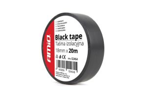 Amio - ΜΟΝΩΤΙΚΗ ΤΑΙΝΙΑ ΜΑΥΡΗ 19MM - 20M - 1 τεμ. (02464/AM)