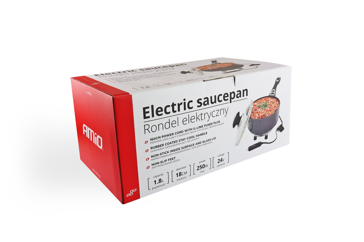 Εικόνα 5 από 5 — Amio – ΚΑΤΣΑΡΟΛΑΚΙ ΗΛΕΚΤΡΙΚΟ 24V 250W 1,9Lt ΜΕ ΦΙΣ ΑΝΑΠΤΗΡΑ – 1 τεμ. (02535/AM)