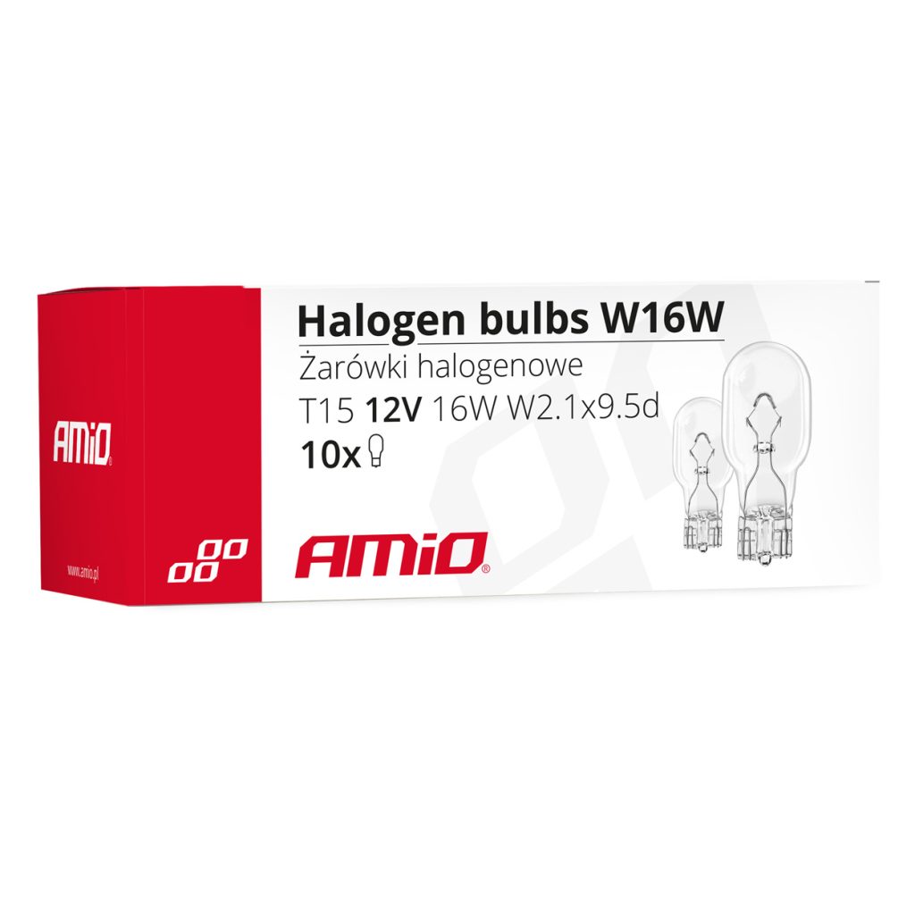 Εικόνα 3 από 3 — Amio – W16W 12V 16W W2,1×9,5d (ΚΑΡΦΩΤΟ ΑΚΑΛΥΚΟ) ΑΛΟΓΟΝΟΥ – 10ΤΕΜ. (02549/AM)