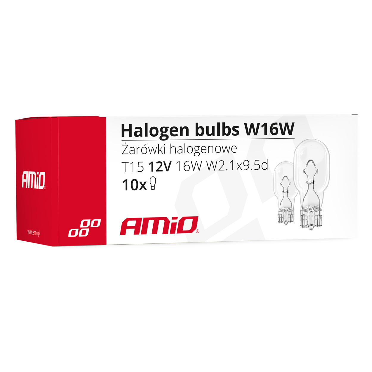 Εικόνα 3 από 3 — Amio – W16W 12V 16W W2,1×9,5d (ΚΑΡΦΩΤΟ ΑΚΑΛΥΚΟ) ΑΛΟΓΟΝΟΥ – 10ΤΕΜ. (02549/AM)