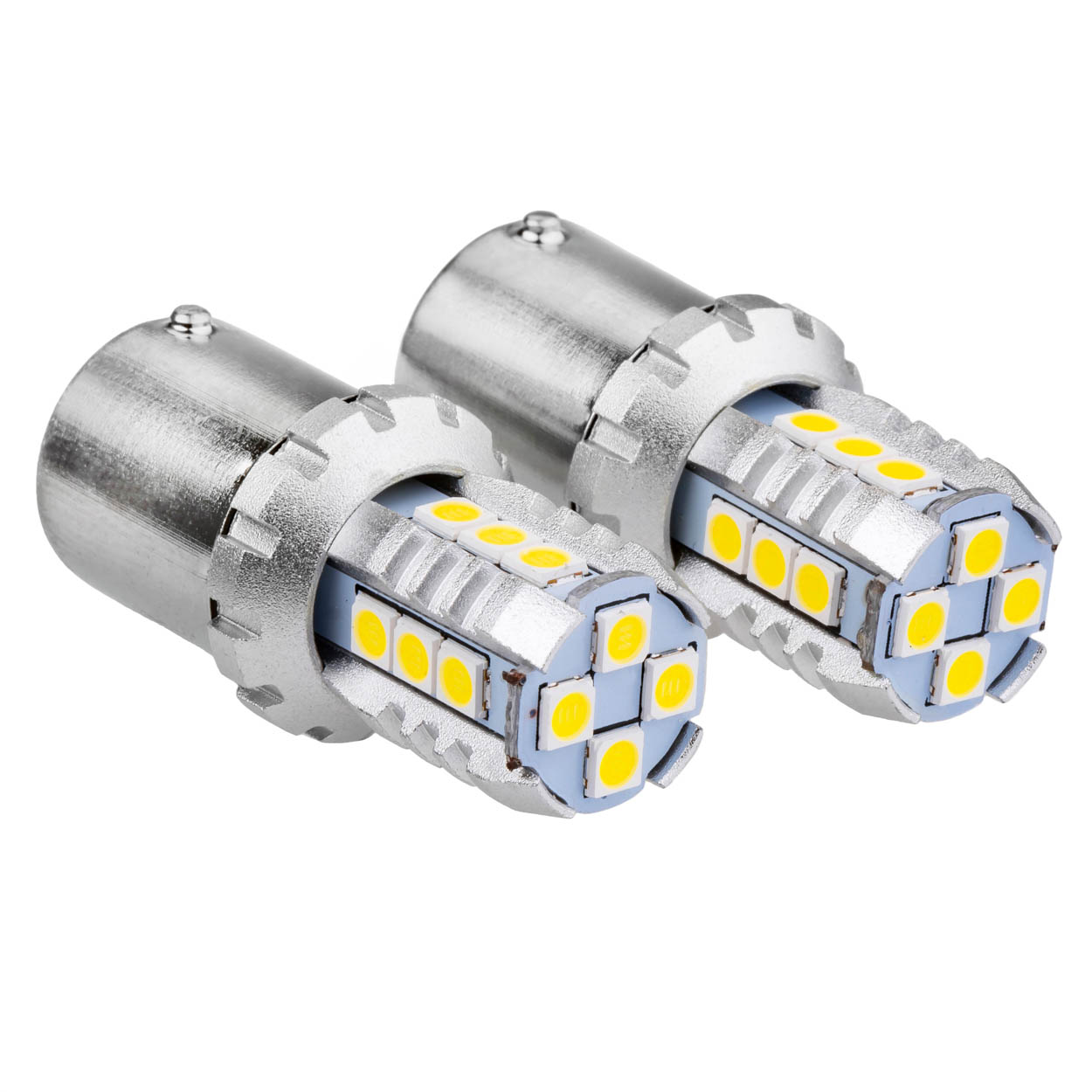 Εικόνα 2 από 3 — Amio – R5W/R10W P21W BA15S 12/24V 16xSMD 3030 LED ΛΕΥΚΟ CAN-BUS 2ΤΕΜ. (02796/AM)