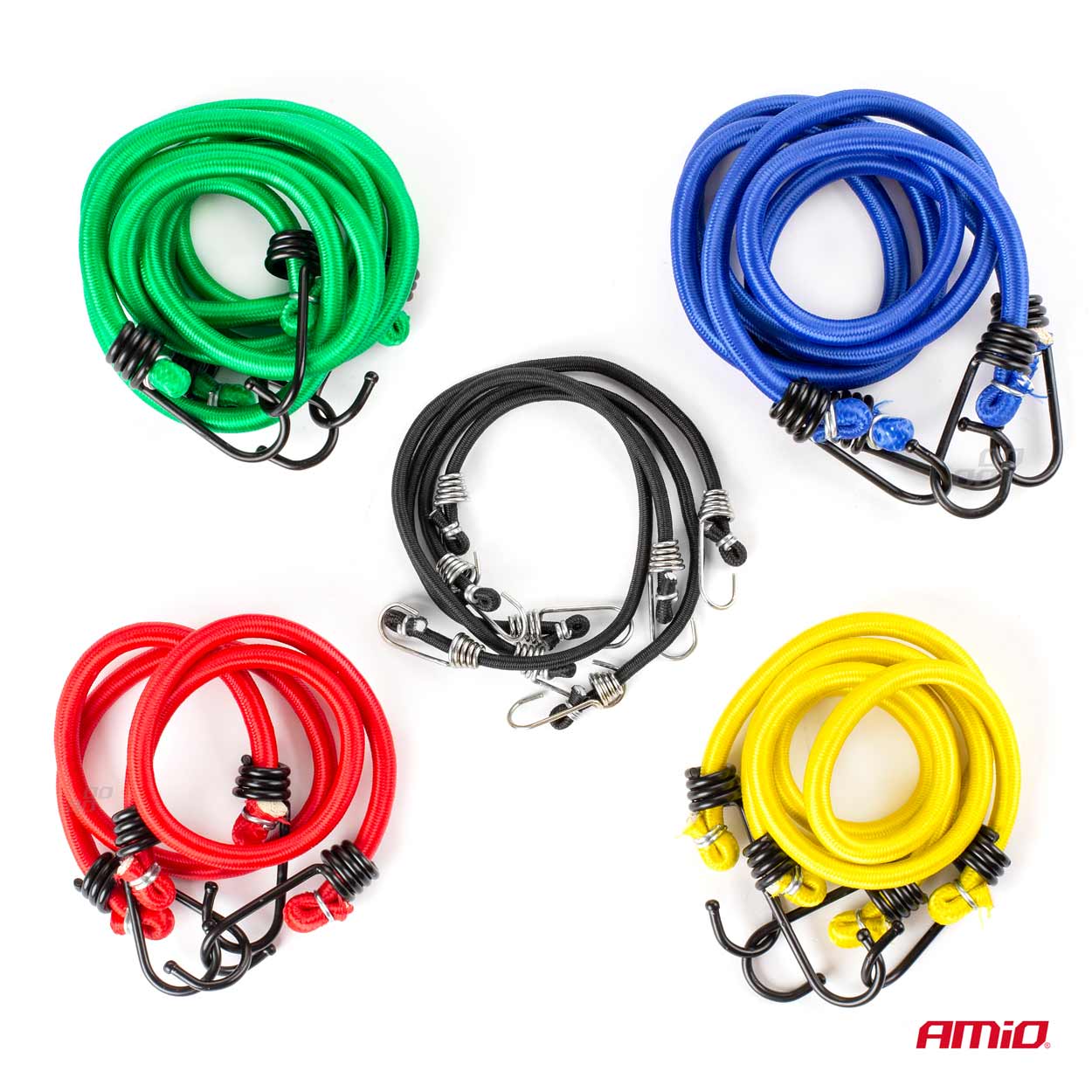 Εικόνα 3 από 8 — Amio – ΧΤΑΠΟΔΙΑ ΕΛΑΣΤΙΚΑ (4mmΧ25cm 4ΤΕΜ)(8mmX45cm 2ΤΕΜ)(8mmΧ60cm 2ΤΕΜ)(8mmX75cm 2ΤΕΜ)(8mmX90cm 2ΤΕΜ) – 12 ΤΕΜ. (02836/AM)