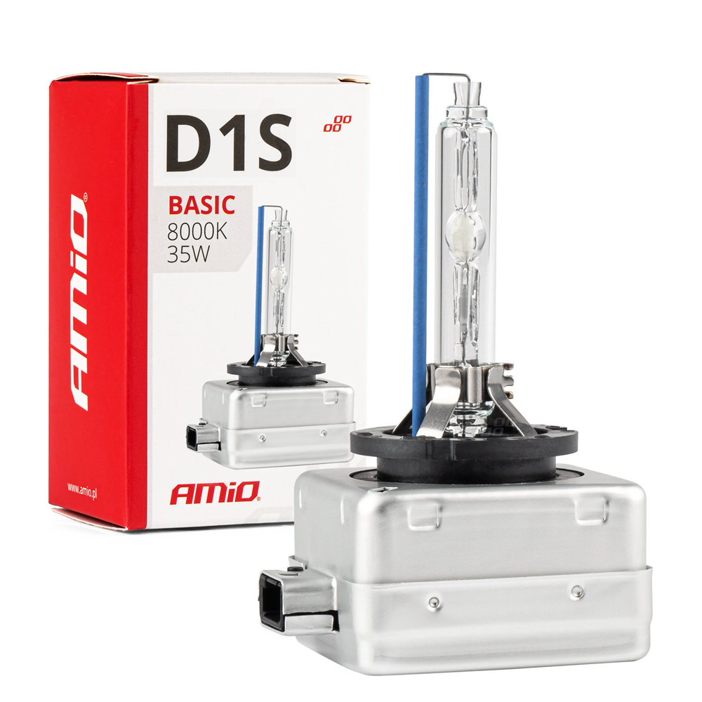Εικόνα 1 από 3 — Amio – D1S 12V 8.000k 35W ΑΝΤΑΛΛΑΚΤΙΚΗ ΛΑΜΠΑ BASIC – 1 Τεμ. (02944/AM)