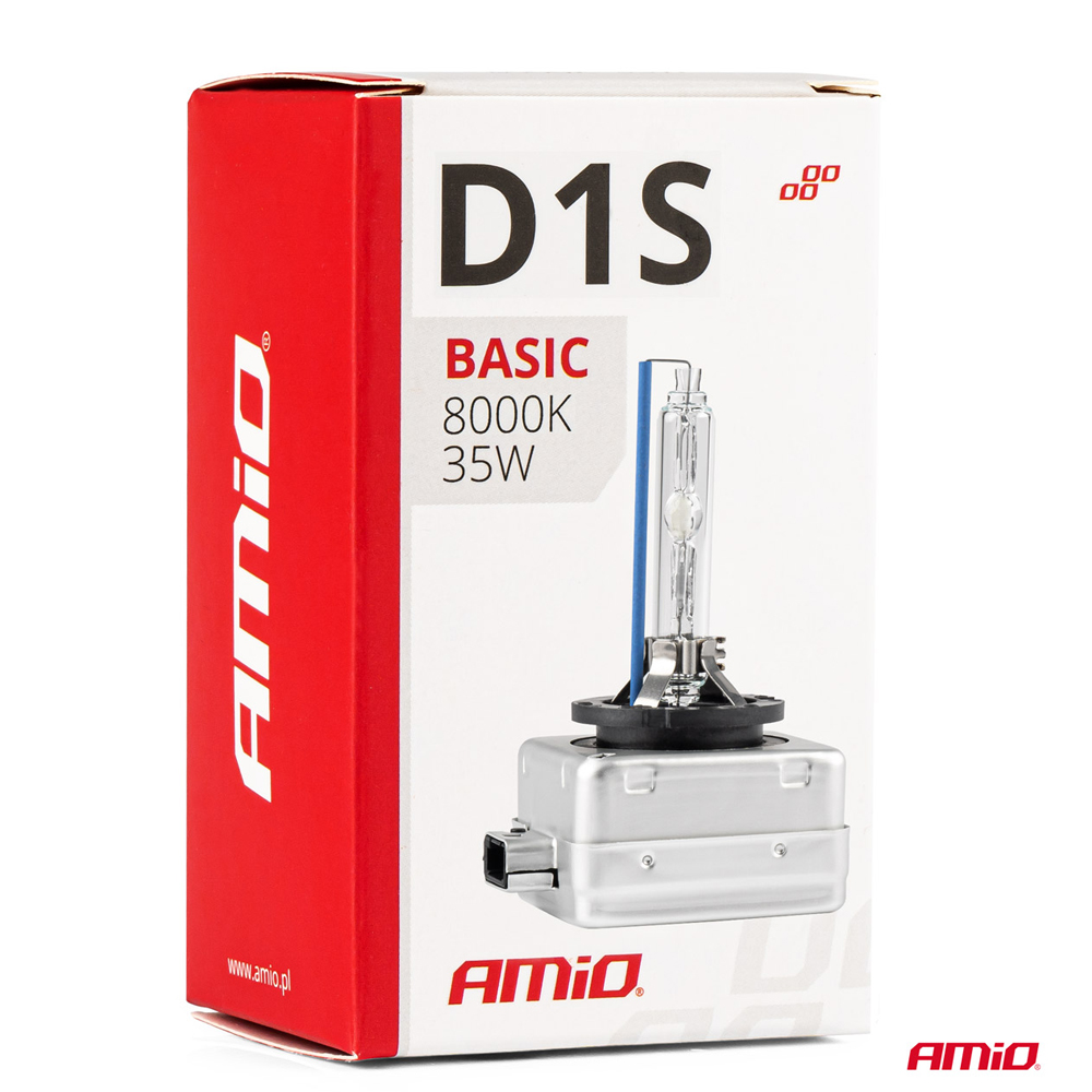 Εικόνα 3 από 3 — Amio – D1S 12V 8.000k 35W ΑΝΤΑΛΛΑΚΤΙΚΗ ΛΑΜΠΑ BASIC – 1 Τεμ. (02944/AM)
