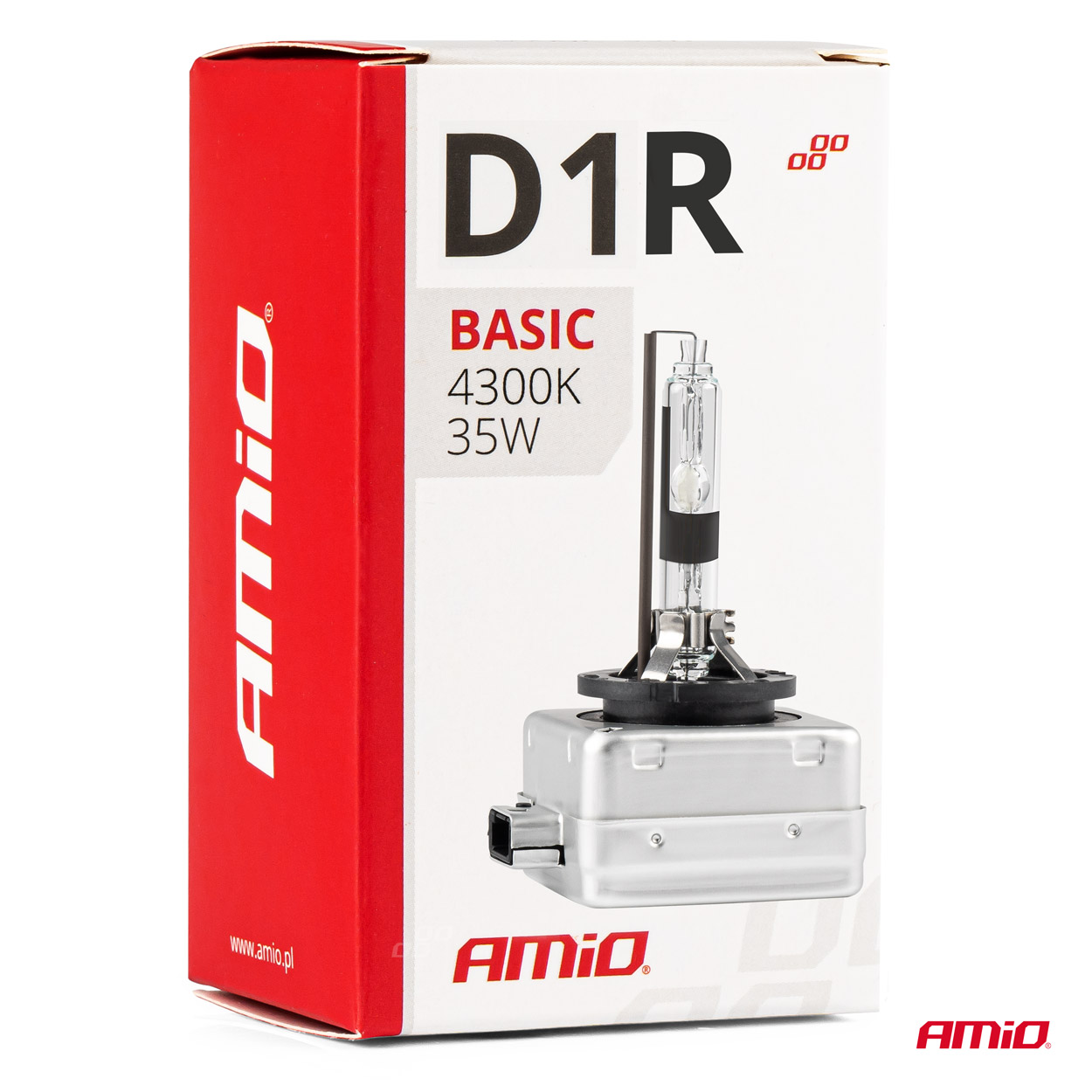 Εικόνα 3 από 3 — Amio – ΑΝΤΑΛΛΑΚΤΙΚΗ ΛΑΜΠΑ BASIC D1R 12V 4.300k 35W – 1 ΤΕΜ. (02945/AM)
