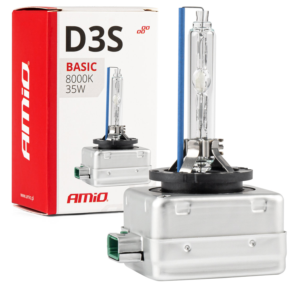 Εικόνα 1 από 3 — Amio – D3S 12V 8.000k 35W ΑΝΤΑΛΛΑΚΤΙΚΗ ΛΑΜΠΑ BASIC – 1 Τεμ. (02949/AM)