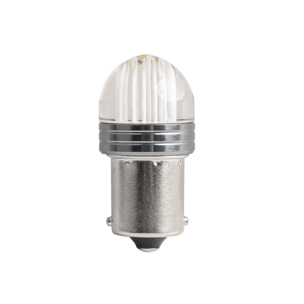 Εικόνα 1 από 2 — Amio – P21W 12V Ba15s 500lm 6.000K 9SMDx2835 LED ΛΕΥΚΟ ΜΟΝΟΠΟΛΙΚΟ – 100 ΤΕΜ. (02954/AM)