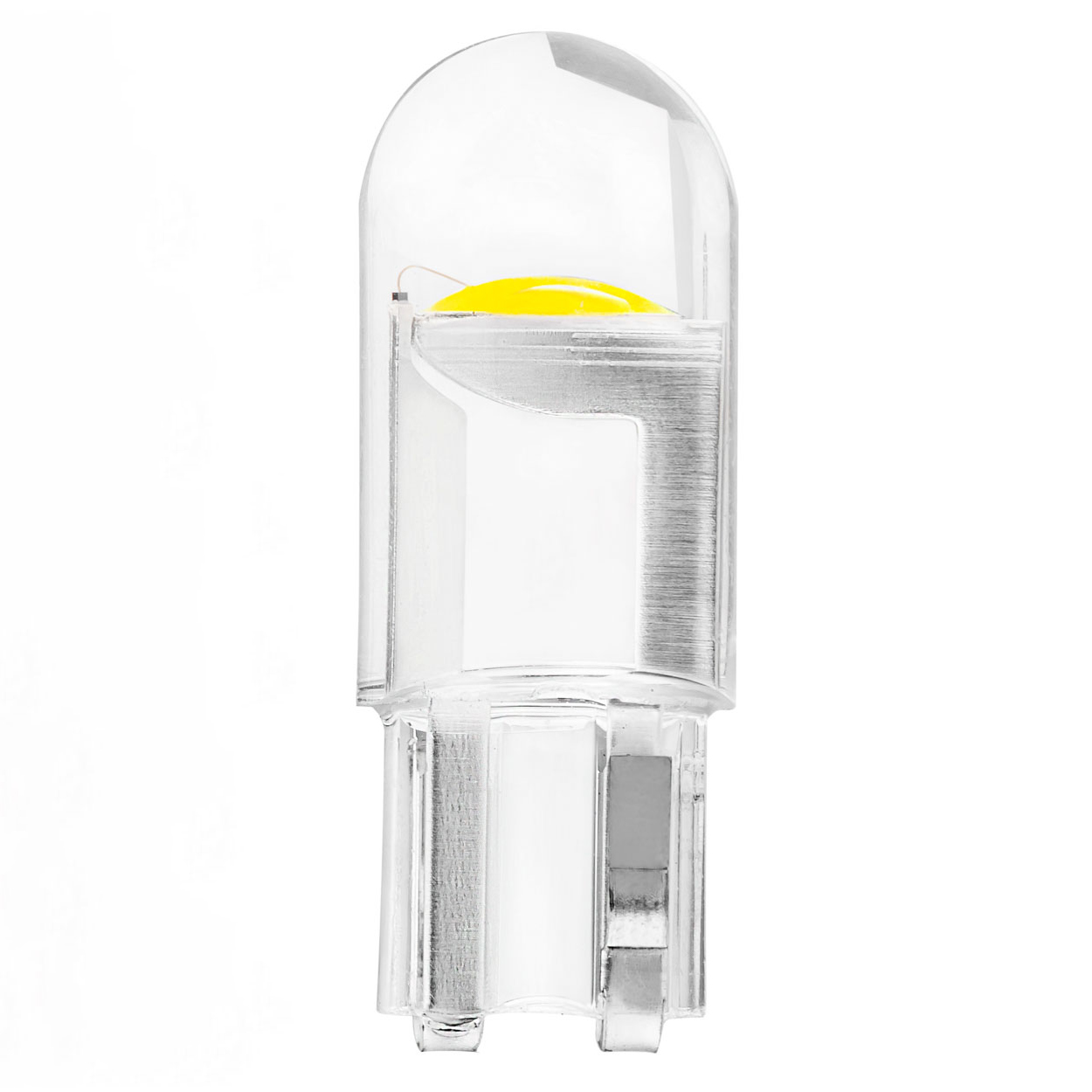 Εικόνα 1 από 7 — Amio – T10 W5W 12V COB LED ΛΕΥΚΟ ΧΡΩΜΑ CLEAR WHITE 100ΤΕΜ. (02955/AM)