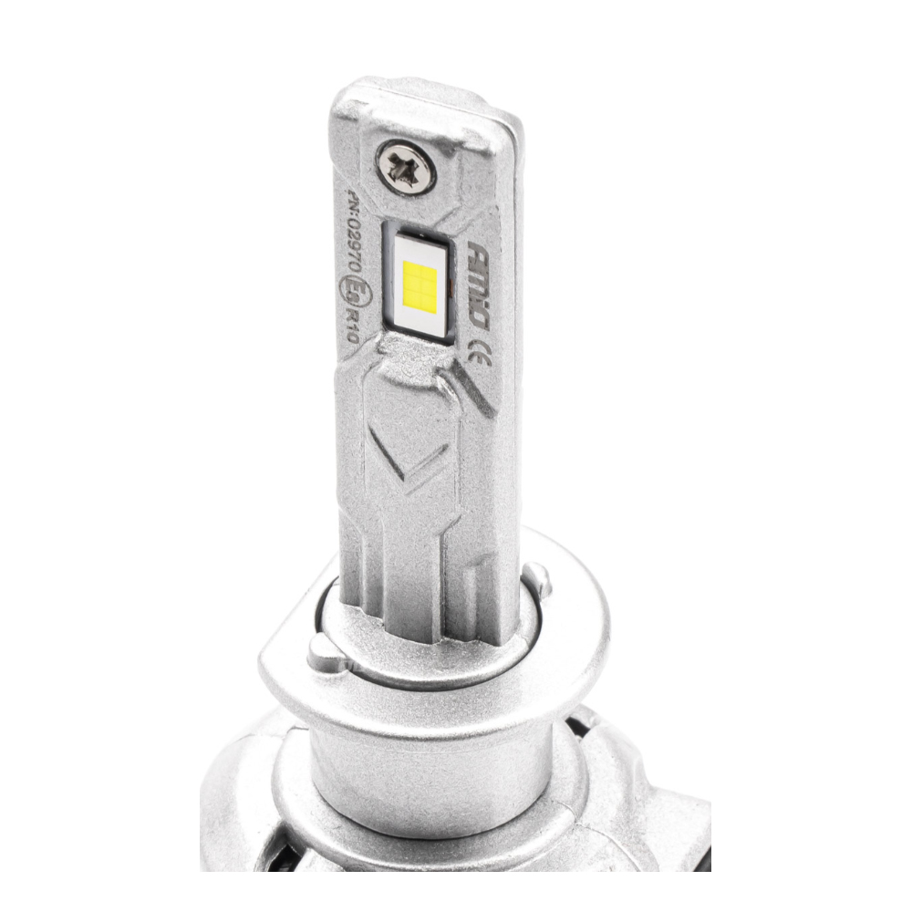 Εικόνα 2 από 4 — Amio – ΛΑΜΠΕΣ H1 LED CAN BUS X2 SERIES ΜΕ ΑΝΕΜΙΣΤΗΡΑΚΙ H1 10-16V 72W 6.500K 7.920lm +400% – 2 TEM. (02970/AM)