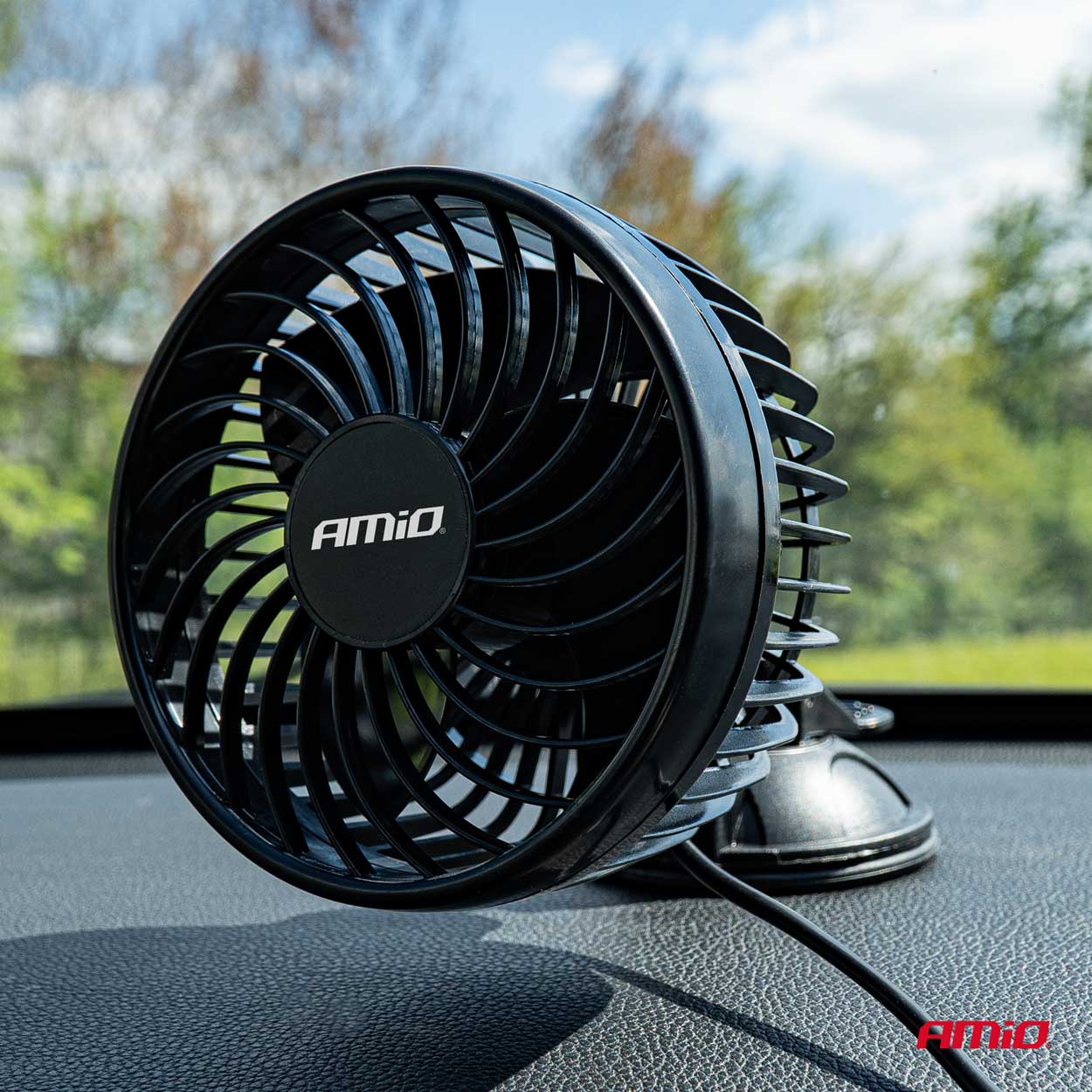 Εικόνα 2 από 7 — Amio – ΑΝΕΜΙΣΤΗΡΑΣ ΦΟΡΤΗΓΟΥ 24V ΜΕ ΦΙΣ ΑΝΑΠΤΗΡΑ 2 ΤΑΧΥΤΗΤΩΝ & ΒΕΝΤΟΥΖΑ 6” (15,2CM) PRO SERIES – 1 ΤΕΜ. (03004/AM)