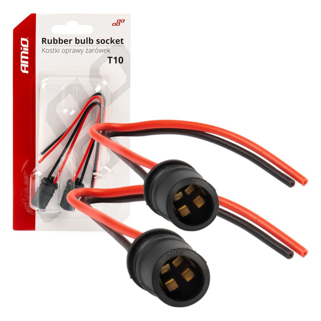 Εικόνα 1 από 3 — Amio – ΦΙΣΑ 12/24V ΓΙΑ ΛΑΜΠΕΣ T10/ W5W/ W3W/ W16W ME ΚΑΛΩΔΙΟ – 2 ΤΕΜ. (03048/AM)