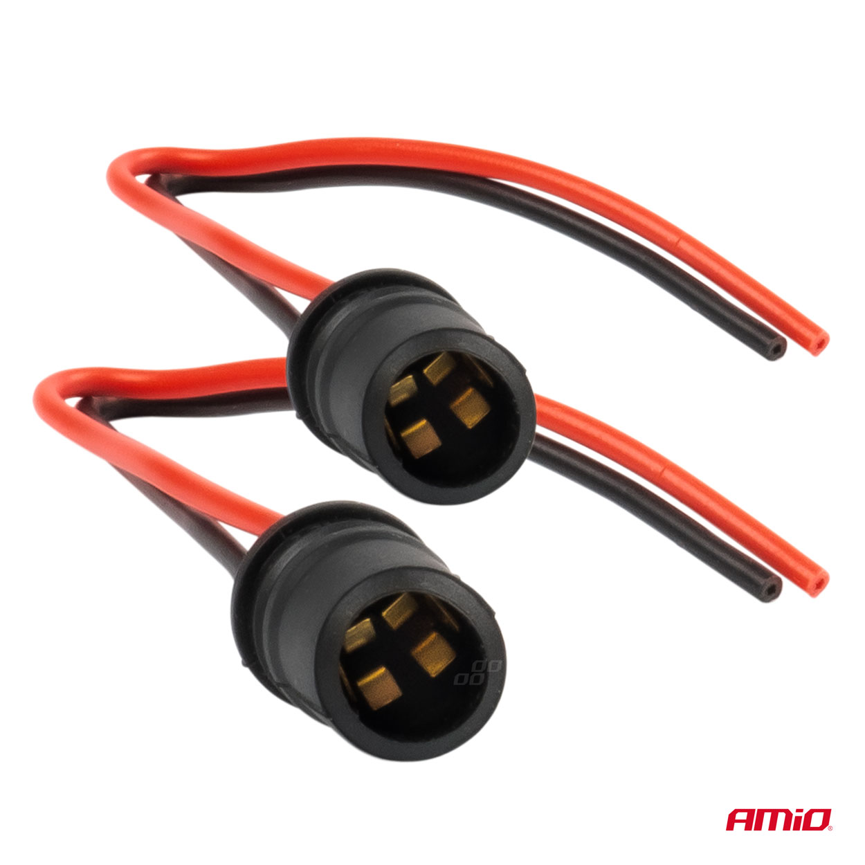 Εικόνα 2 από 3 — Amio – ΦΙΣΑ 12/24V ΓΙΑ ΛΑΜΠΕΣ T10/ W5W/ W3W/ W16W ME ΚΑΛΩΔΙΟ – 2 ΤΕΜ. (03048/AM)