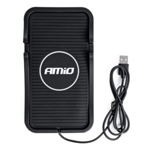 Amio - ΠΑΝΕΛ ΑΣΥΡΜΑΤΗΣ ΦΟΡΤΙΣΗΣ ΚΙΝΗΤΟΥ 3A 15W 186x103mm - 1 TEM. (03145/AM)