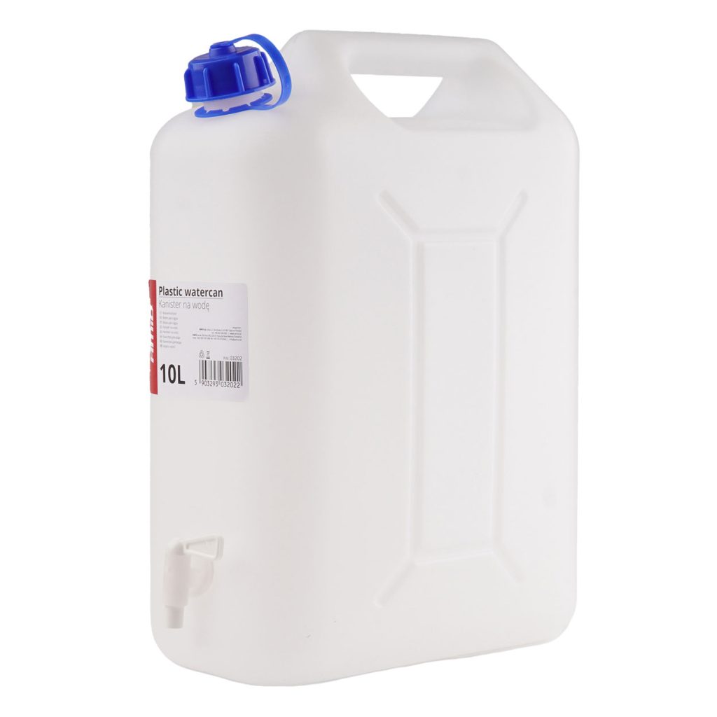 Εικόνα 1 από 4 — Amio – ΜΠΕΤΟΝΙ ΝΕΡΟΥ 10lt ΟΡΙΖΟΝΤΙΑΣ ΧΡΗΣΗΣ ΠΛΑΣΤΙΚΟ ΛΕΥΚΟ ΜΕ ΒΡΥΣΑΚΙ 27x11x38cm – 1 τεμ. (03202/AM)