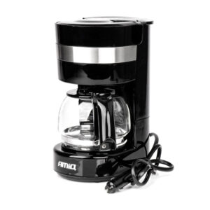 Amio - ΚΑΦΕΤΙΕΡΑ ΦΙΛΤΡΟΥ ΓΙΑ ΓΑΛΛΙΚΟ ΚΑΦΕ 24V 300W 650ML ΜΑΥΡΗ/INOX - 1 TEM. (03234/AM)