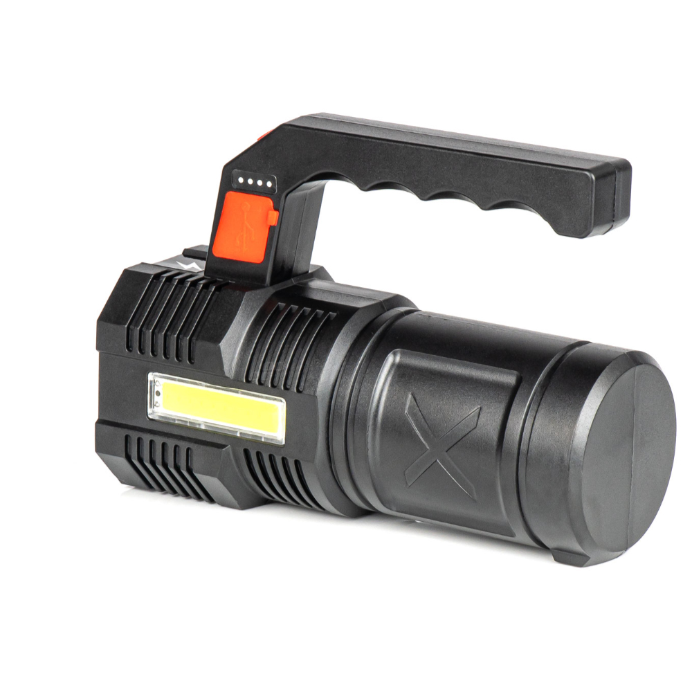 Εικόνα 2 από 5 — Amio – ΦΑΚΟΣ ΧΕΙΡΟΣ 4LED+1COB 1.200mAh 300lm microUSB ΕΠΑΝΑΦΟΡΤΙΖΟΜΕΝΟΣ – 1 TEM. (03273/AM)