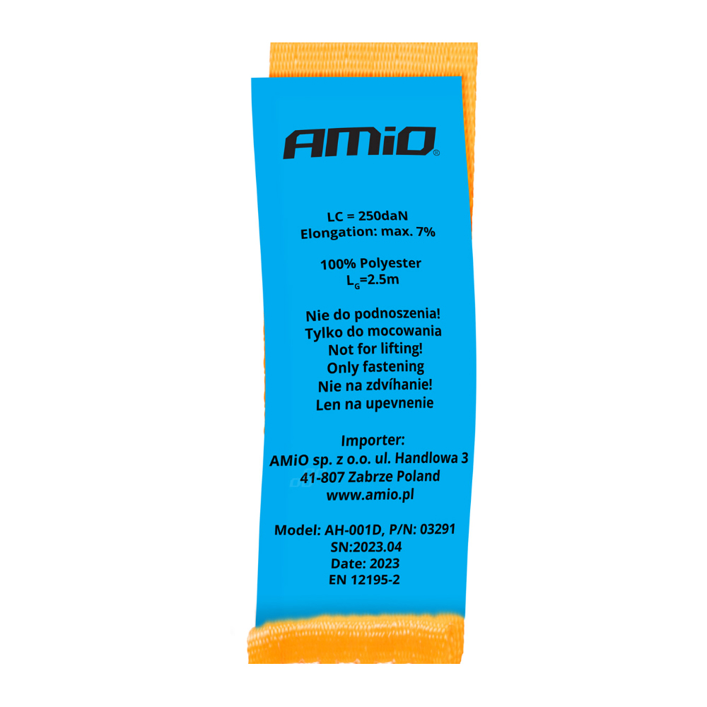 Εικόνα 4 από 5 — Amio – ΙΜΑΝΤΑΣ ΔΕΣΙΜΑΤΟΣ 25mm/250cm ΠΟΡΤΟΚΑΛΙ – 1 ΤΕΜ. (03291/AM)