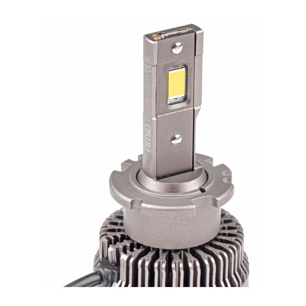 Εικόνα 2 από 7 — Amio – ΛΑΜΠΕΣ LED ΜΕ ΨΥΚΤΡΑ D2S/D2R 9-16V 70W 6.500K 8600lm XD SERIES – 2 ΤΕΜ. (03311/AM)