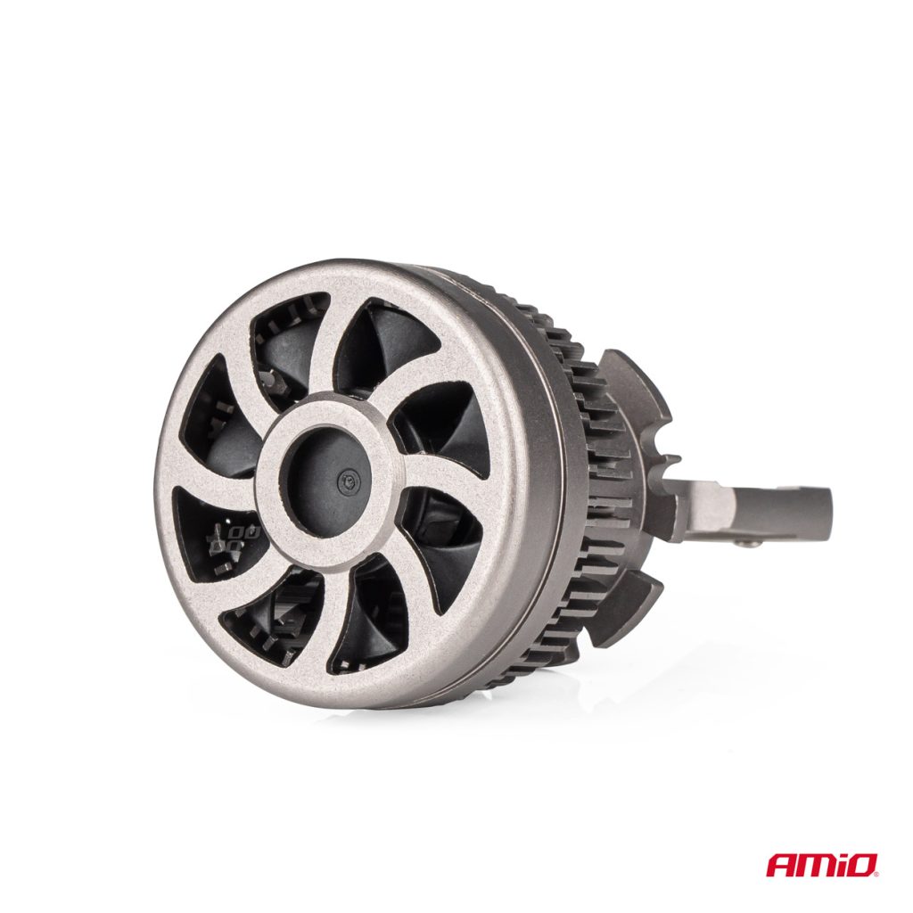 Εικόνα 5 από 7 — Amio – ΛΑΜΠΕΣ LED D4S/D4R 9>16V 70W 6.500K 8600lm (ΜΕ ΨΥΚΤΡΑ) XD SERIES – 2 ΤΕΜ. (03313/AM)