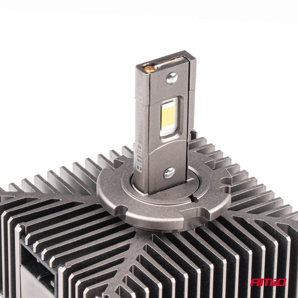 Εικόνα 2 από 6 — Amio – ΛΑΜΠΕΣ LED D5S 9>16V 70W 6.500K 8600lm (ΜΕ ΨΥΚΤΡΑ) XD SERIES – 2 ΤΕΜ. (03314/AM)