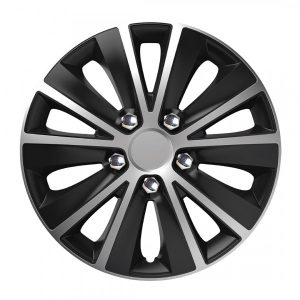Amio - ΤΑΣΙΑ 14" RAPIDE NC SILVER BLACK ΣΕΤ 4 ΤΕΜ ΣΕ ΚΟΥΤΙ (0341/AM)