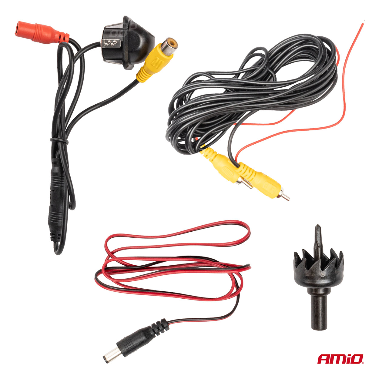 Εικόνα 2 από 7 — Amio – ΚΑΜΕΡΑ ΟΠΙΣΘΟΠΟΡΕΙΑΣ 12V LED ME NYΧΤΕΡΙΝΗ ΛΗΨΗ HD-305 – 1 TEM. (03527/AM)