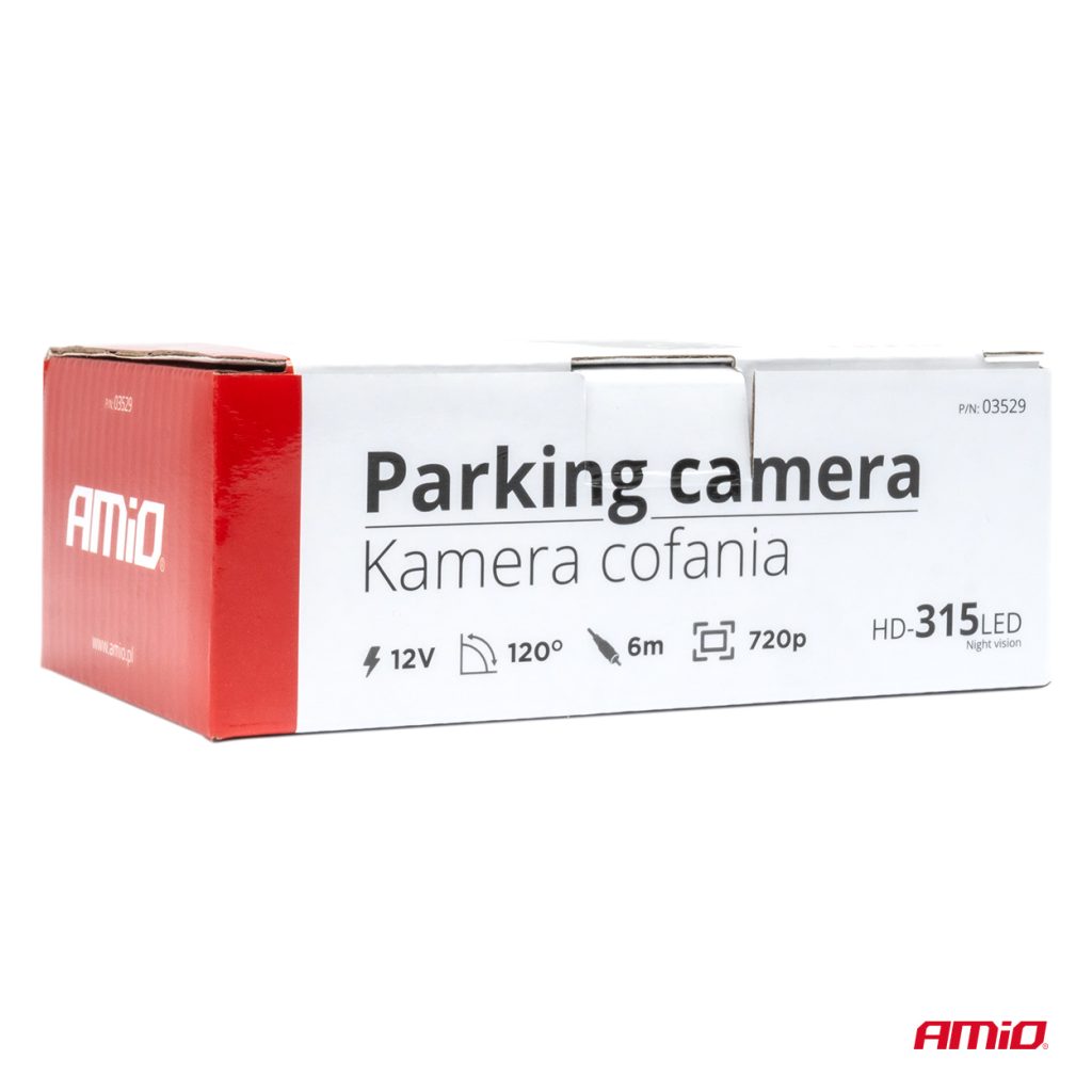 Εικόνα 8 από 8 — Amio – ΚΑΜΕΡΑ ΟΠΙΣΘΟΠΟΡΕΙΑΣ 12V LED ME NYΧΤΕΡΙΝΗ ΛΗΨΗ ΚΑΙ ΤΕΤΡΑΓΩΝΗ ΡΥΘΜΙΣΗ ΚΛΙΣΗΣ HD-315 – 1 TEM. (03529/AM)