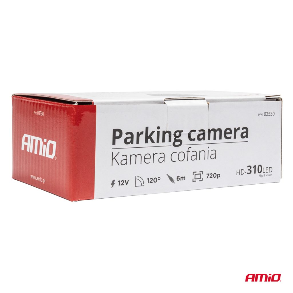 Εικόνα 6 από 6 — Amio – ΚΑΜΕΡΑ ΟΠΙΣΘΟΠΟΡΕΙΑΣ 12V LED ΜΕ NYΧΤΕΡΙΝΗ ΛΗΨΗ ΒΙΔΩΤΗ HD-310 – 1 TEM. (03530/AM)