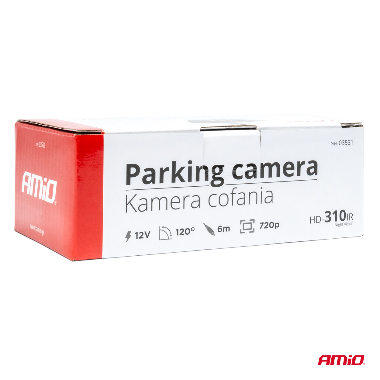 Εικόνα 6 από 6 — Amio – ΚΑΜΕΡΑ ΟΠΙΣΘΟΠΟΡΕΙΑΣ 12V LED ΜΕ NYΧΤΕΡΙΝΗ ΛΗΨΗ ΒΙΔΩΤΗ HD-310 IR – 1 TEM. (03531/AM)
