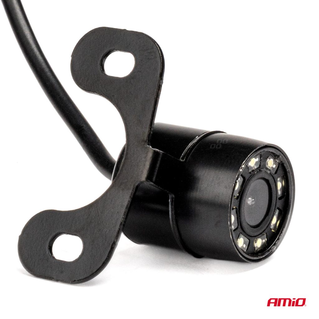 Εικόνα 3 από 7 — Amio – ΚΑΜΕΡΑ ΟΠΙΣΘΟΠΟΡΕΙΑΣ 12V LED ΜΕ NYΧΤΕΡΙΝΗ ΛΗΨΗ ΚΑΙ ΜΕΤΑΛΛΙΚΗ ΒΑΣΗ ΣΤΗΡΙΞΗΣ HD-320 LED – 1 TEM. (03532/AM)