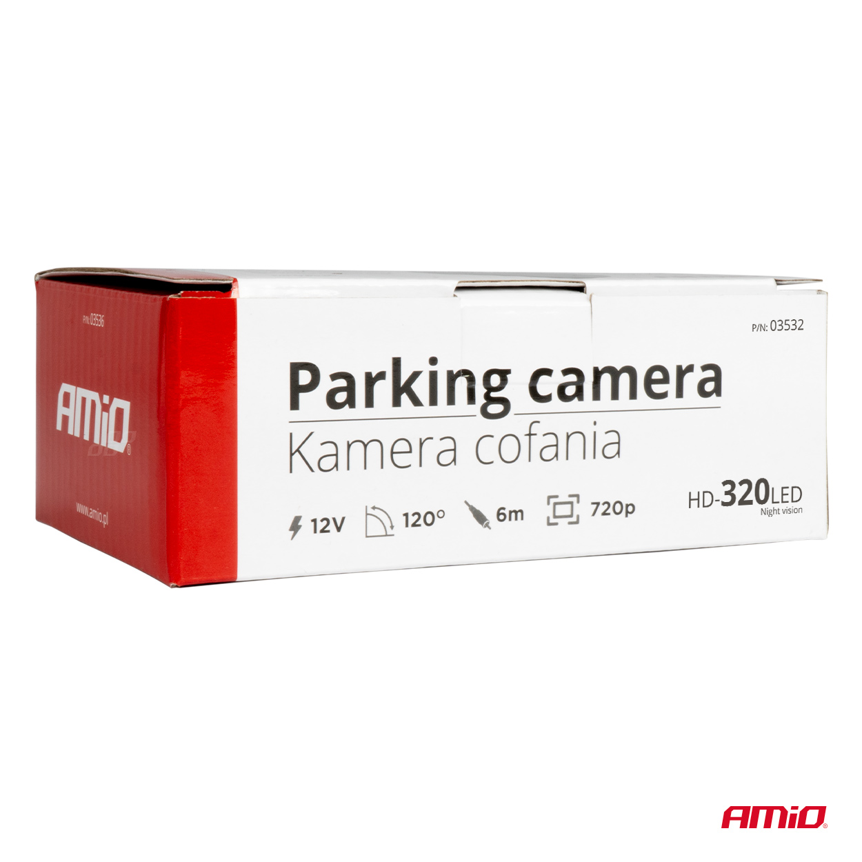 Εικόνα 7 από 7 — Amio – ΚΑΜΕΡΑ ΟΠΙΣΘΟΠΟΡΕΙΑΣ 12V LED ΜΕ NYΧΤΕΡΙΝΗ ΛΗΨΗ ΚΑΙ ΜΕΤΑΛΛΙΚΗ ΒΑΣΗ ΣΤΗΡΙΞΗΣ HD-320 LED – 1 TEM. (03532/AM)